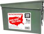 WINCHESTER 9MM LUGER CASE OF 2